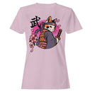 Samurai Cat with Katana Women's T-shirt