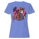 Samurai Cat with Katana Women's T-shirt