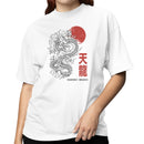 Heavenly Dragon Japanese Red Sun Women's T-shirt