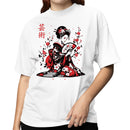 Geisha Art Sakura Flowers Women's T-shirt