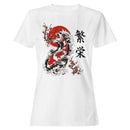 Japanese Koi Fish Red Sun Kanji Women's T-shirt