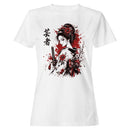 Geisha Samurai with Katana Women's T-shirt
