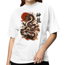 Japanese Dragon Red Sun Women's T-shirt