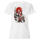Japanese Koi Fish Red Sun Sakura Women's T-shirt