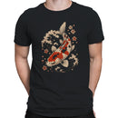 Japanese Koi Fish Cherry Blossoms Men's T-shirt
