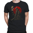 Samurai Bushi Katana Red Sun Men's T-shirt