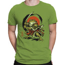 Samurai Frog Warrior Katana Men's T-shirt