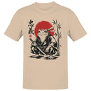Samurai Frog with Katana Men's T-shirt