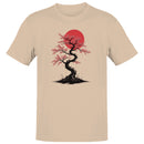 Cherry Blossom Tree Red Sun Men's T-shirt