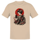 Japanese Geisha Red Sun Sakura Men's T-shirt