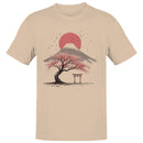 Mount Fuji Sakura Tree Torii Gate Men's T-shirt