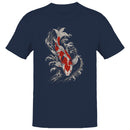 Japanese Koi Fish Water Waves Men's T-shirt