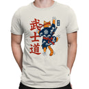 Bushido Samurai Cat Kanji Art Men's T-shirt
