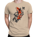 Japanese Koi Fish Kanji Water Art Men's T-shirt