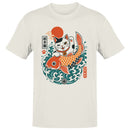 Lucky Maneki Neko Koi Fish Men's T-shirt