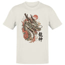 Dragon Spirit Kanji Sun Art Men's T-shirt
