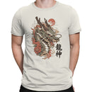 Dragon Spirit Kanji Sun Art Men's T-shirt