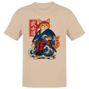 Samurai Cat Bushido Japanese Art Men's T-shirt