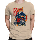 Samurai Cat Bushido Japanese Art Men's T-shirt
