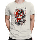 Nishikigoi Koi Fish Cherry Blossoms Men's T-shirt
