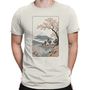 Mount Fuji Cherry Blossom Men's T-shirt
