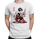 Geisha Art Sakura Flowers Kanji Men's T-shirt