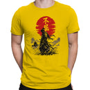 Samurai Warrior Red Sun Kanji Men's T-shirt