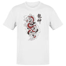 Asian Dragon Kanji Calligraphy Men's T-shirt