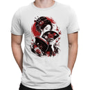 Geisha with Fan Cherry Blossoms Men's T-shirt