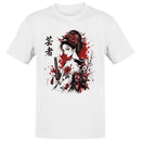 Geisha Samurai with Katana Men's T-shirt