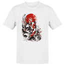Japanese Koi Fish Red Sun Sakura Men's T-shirt