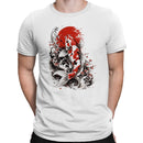 Japanese Koi Fish Red Sun Sakura Men's T-shirt