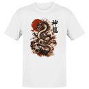 Japanese Dragon Red Sun Men's T-shirt