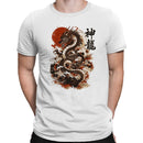 Japanese Dragon Red Sun Men's T-shirt