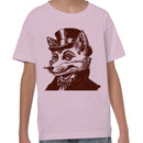 Vintage Fox in Top Hat Youth's T-shirt