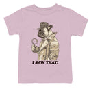 Detective Bulldog I Saw That Quote Youth's T-shirt