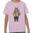 Hip Hop Kangaroo Headphones Youth T-shirt