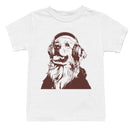 Youth's T-shirt - Dog with Headphones Listening to Music
