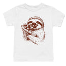 Sloth Eating Pizza Youth's T-shirt