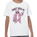 Donut Judge Me Raccoon Youth T-shirt