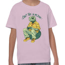 Can't Talk In My Zone Gamer Lizard Youth T-shirt