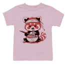 Cute Panda Eating Ramen Youth T-shirt