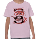 Cute Panda Eating Ramen Youth T-shirt