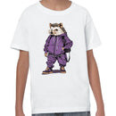 Hipster Hedgehog Purple Tracksuit Youth T-shirt
