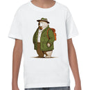 Dapper Bear Hat & Coat Youth's T-shirt