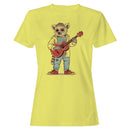 Lemur Playing Guitar Women's T-shirt