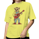 Lemur Playing Guitar Women's T-shirt