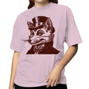 Vintage Fox in Top Hat Women's T-shirt