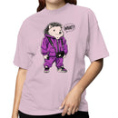 Hedgehog in Purple Streetwear Women's T-shirt