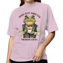 Toad-Ally Addicted Coffee Joke Women's T-shirt
